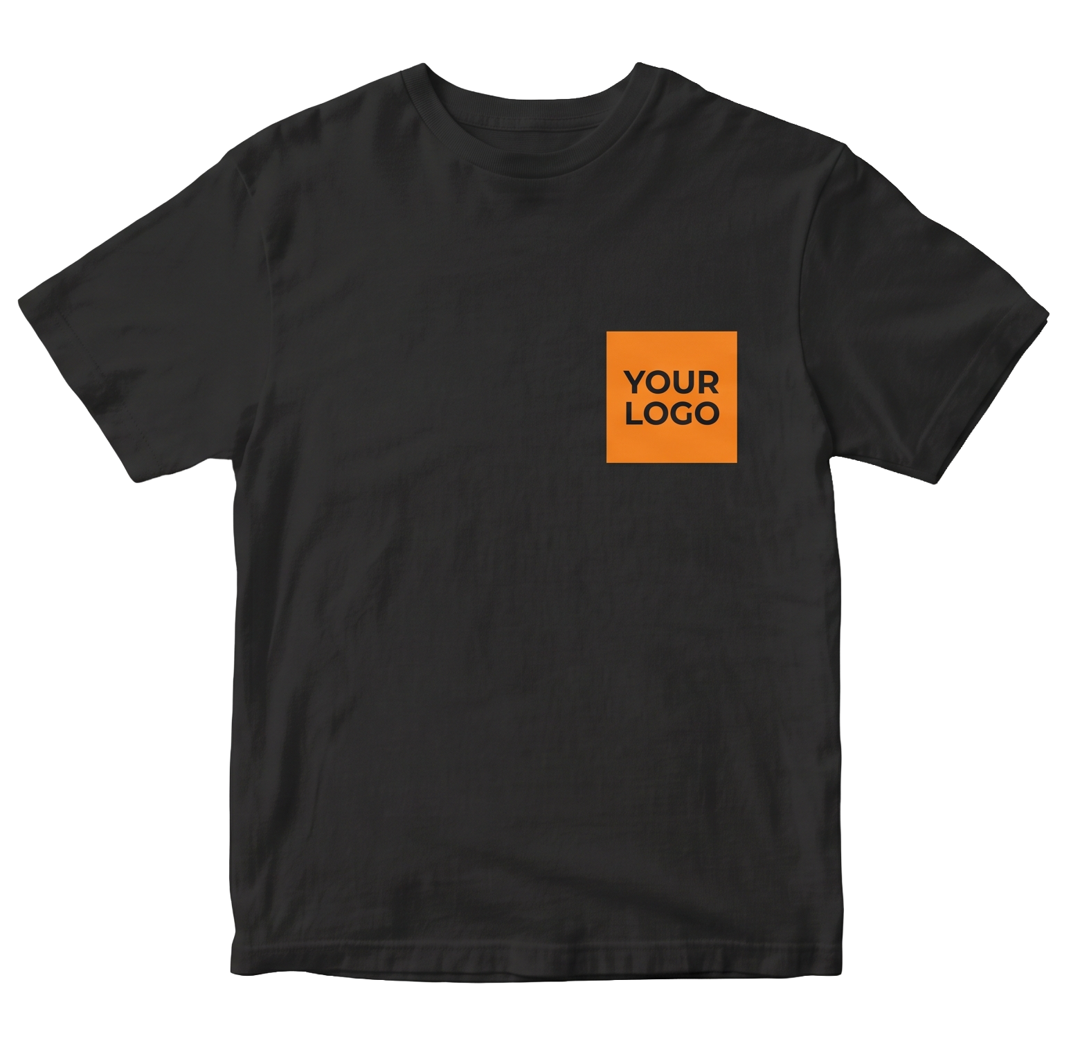Logo position cœur sur t-shirt